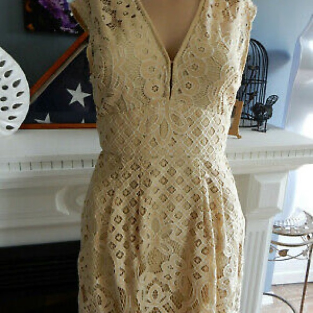 Crotchet Free People dress